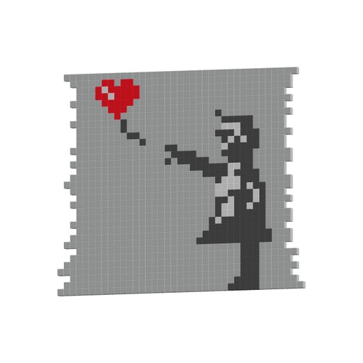 My Banksy Masterpiece, by Winter Rose