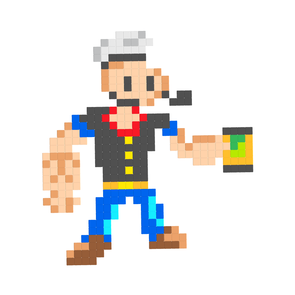Popeye(goofy edition) | PIXIO