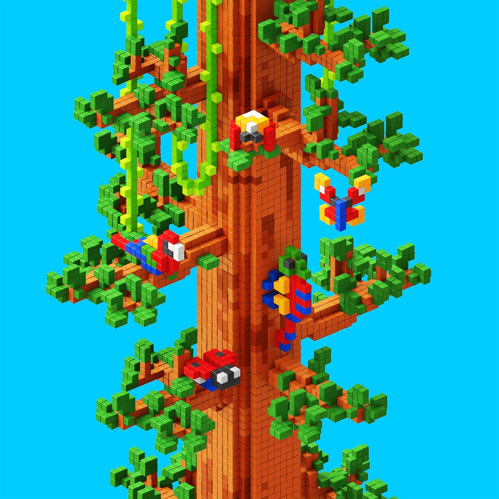Bright animals